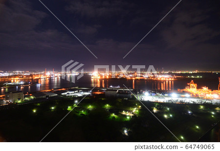 Night view from Chiba Port Tower (Chiba / Soga area) Night view from Chiba Port Tower (Chiba / Soga area) 64749065
