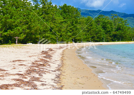 Amanohashidate and surrounding scenery 64749499