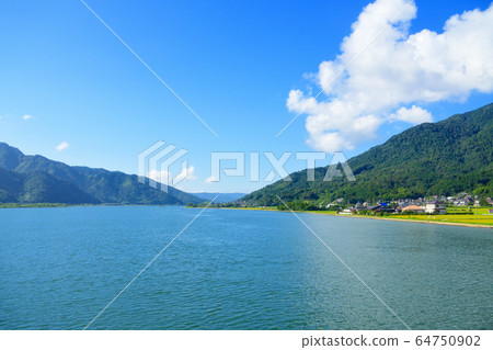 Kyoto Tango Railway Miyamai Line window scenery and scenery 64750902