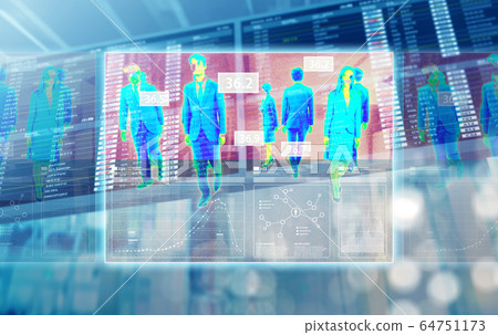 thermography, temperature, fever 64751173