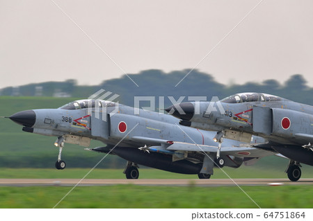 JASDF fighter takeoff formation F-4EJ JASDF fighter takeoff formation F-4EJ 64751864