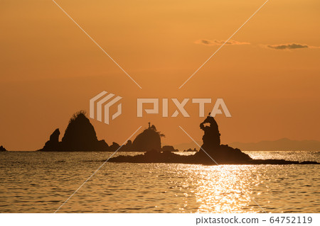 Shizuoka Nishi Izu _ Otako coastal sunset Shizuoka Nishi Izu _ Otako coastal sunset 64752119