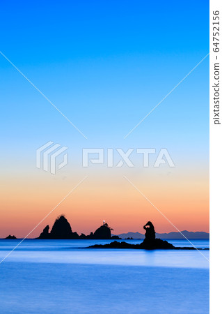 Shizuoka Nishi Izu _ Otago coast after sunset Shizuoka Nishi Izu _ Otago coast after sunset 64752156
