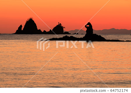 Shizuoka Nishi Izu _ Otako coastal sunset 64752174