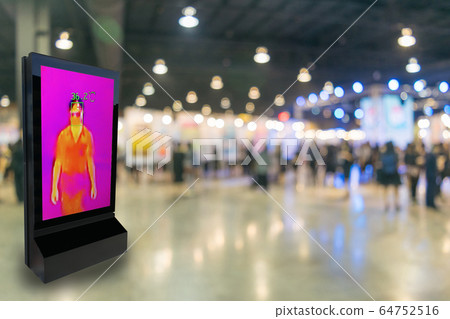 Scan body temperature meter in display screen Measure the fever Scan body temperature meter in display screen Measure the fever 64752516