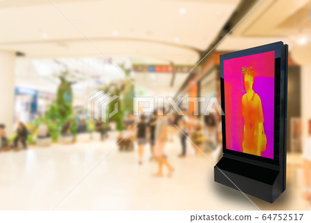 Scan body temperature meter in display screen Measure the fever Scan body temperature meter in display screen Measure the fever 64752517