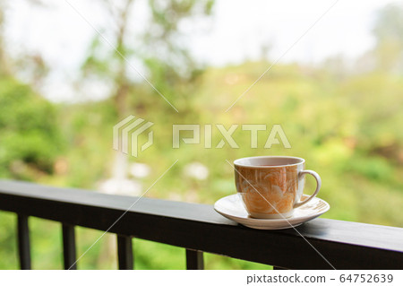 Breakfast with tea on sri lanka tea island. Breakfast with tea on sri lanka tea island. 64752639