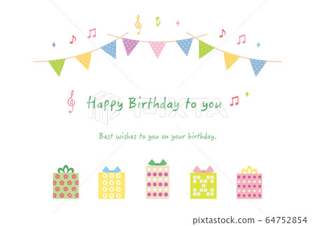 Birthday card b-1 64752854