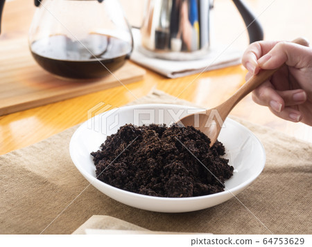 咖啡渣 咖啡渣 64753629