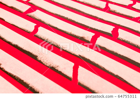 close up of an adhesive tape on red background 64755311