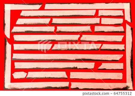 close up of an adhesive tape on red background close up of an adhesive tape on red background 64755312