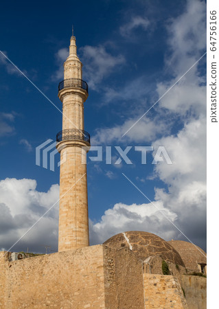 Tower and building of the Neratze Mosque Tower and building of the Neratze Mosque 64756166