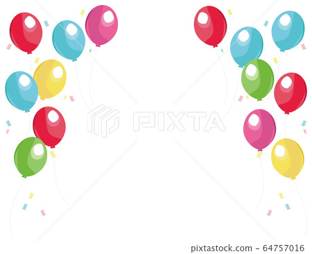 Balloon illustration - Stock Illustration [64757016] - PIXTA