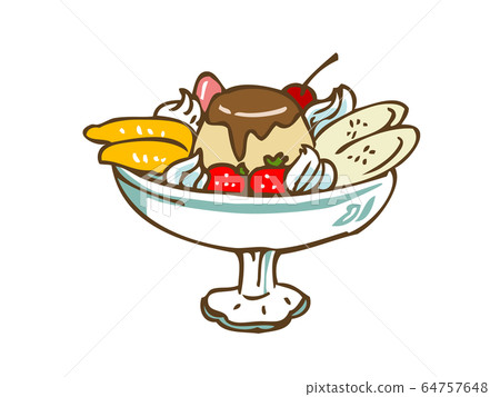 Pudding a la mode 64757648