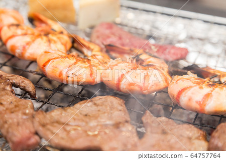 Seafood barbecue 64757764