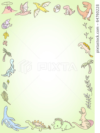 Dinosaur frame 3 64760228