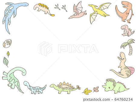 Dinosaur frame 8 Dinosaur frame 8 64760234