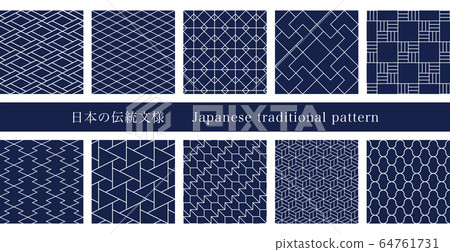 Japanese traditional pattern 64761731