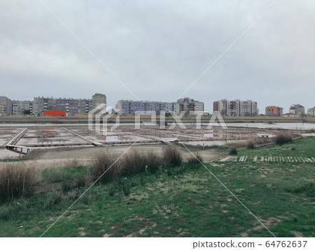 Museum of Salt And Salt Lake In Pomorie, Bulgaria Museum of Salt And Salt Lake In Pomorie, Bulgaria 64762637