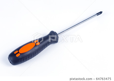 Yellow and black screwdriver Yellow and black screwdriver 64763475