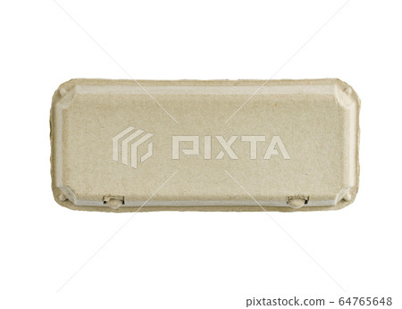 Isolated egg paper box 64765648
