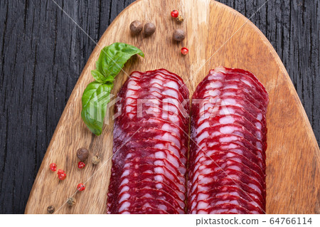 Sliced salami Sliced salami 64766114