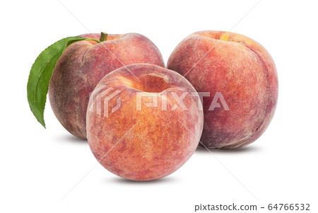 Three ripe peach 64766532