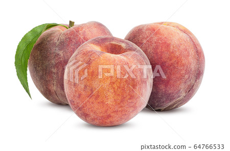 Three ripe peach 64766533
