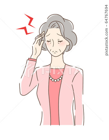 一個患有頭痛的女人 一個患有頭痛的女人 64767694