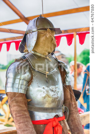 cuirass and helmet full warrior costume medieval 64767880