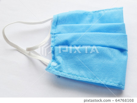 blue respirator virus protection 64768108