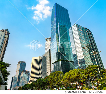 Jakarta Central Business District in Indonesia 64770582