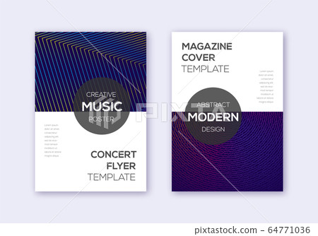 Modern cover design template set. Rainbow abstract Modern cover design template set. Rainbow abstract 64771036