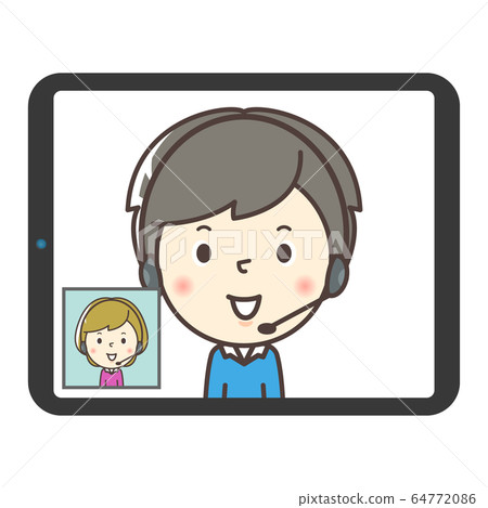 People: Male Telework Remote Work Tablet Home Teleworking Online Remote Conference Call People: Male Telework Remote Work Tablet Home Teleworking Online Remote Conference Call 64772086