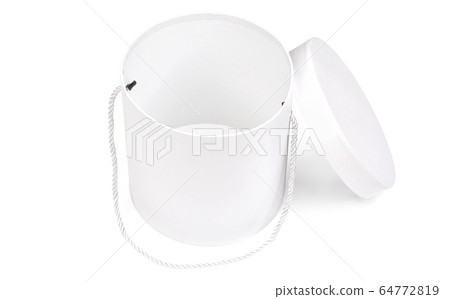 White cardboard gift box 64772819