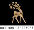 Christmas decor Christmas toy deer 64773073
