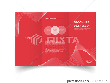 Brochure and brochure cover design template vector 64774554