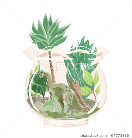 Dinosaur Aquarium (iguanadon) Dinosaur Aquarium (iguanadon) 64775816
