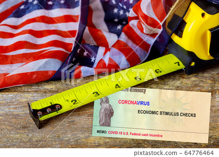 Financial stimulus bill USA on Global pandemic 64776464