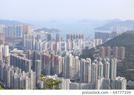 13 April 2020 a New town of Hongkong, Tseung Kwan 13 April 2020 a New town of Hongkong, Tseung Kwan 64777109