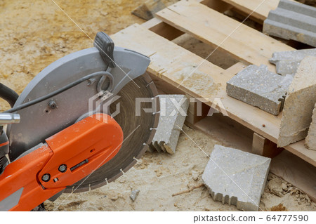 Sawing machine for cutting marble stone 64777590