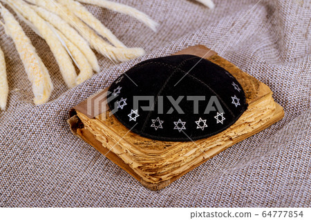 Jewish a traditional religious holiday Shavuot 64777854