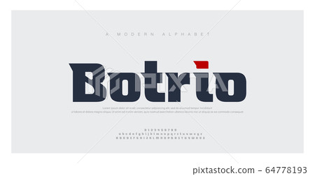 Sport Modern Future bold Alphabet Font. Typography Sport Modern Future bold Alphabet Font. Typography 64778193