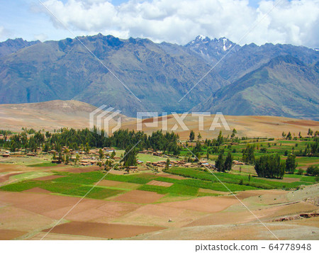 Rural scenery in Peru 64778948