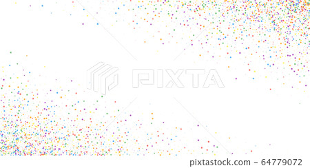 Festive confetti. Celebration stars. Childish brig Festive confetti. Celebration stars. Childish brig 64779072