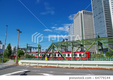 京濱急行線/八山橋鐵路橋（東京都品川區） 64779144