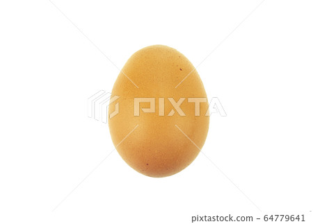 chicken Brown egg isolated on white background chicken Brown egg isolated on white background 64779641