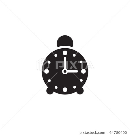 Clock icon logo design vector template - Stock Illustration [64780400 ...