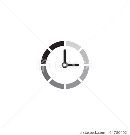Clock icon logo design vector template Clock icon logo design vector template 64780402