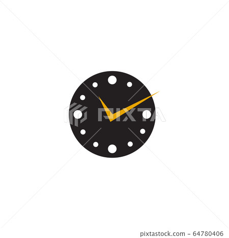 Clock icon logo design vector template Clock icon logo design vector template 64780406